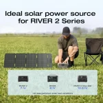 پنل خورشیدی قابل حمل EcoFlow 45W Portable Solar Panel - Image 10