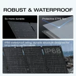 پنل خورشیدی قابل حمل EcoFlow 45W Portable Solar Panel - Image 11