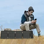 پنل خورشیدی قابل حمل EcoFlow 45W Portable Solar Panel - Image 5